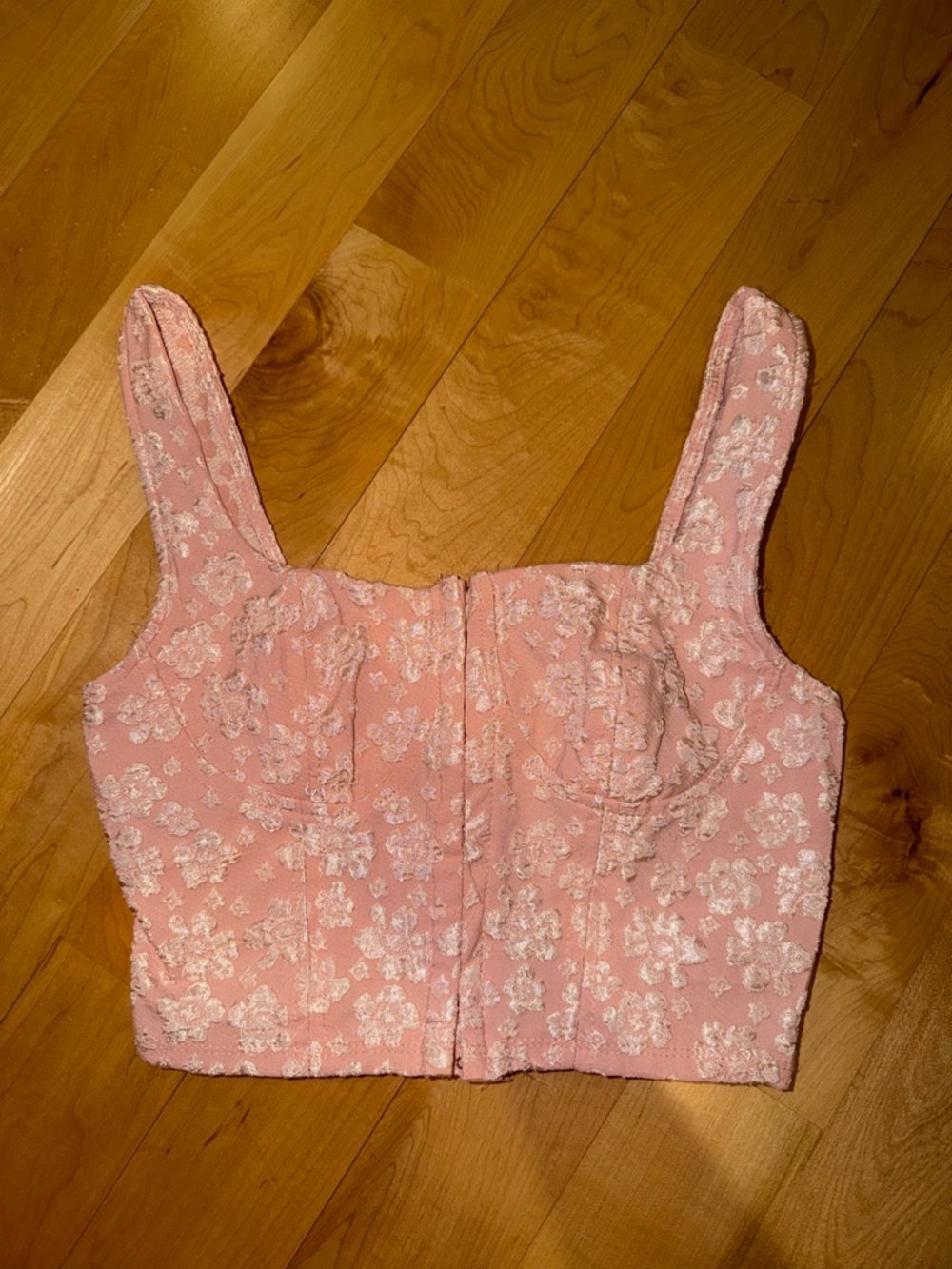 Wild Fable XS pink corset tank top